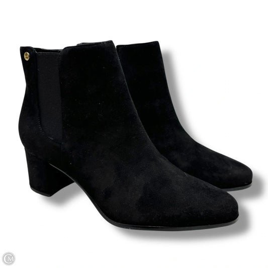 Boots Ankle Heels By Calvin Klein In Black, Size: 8