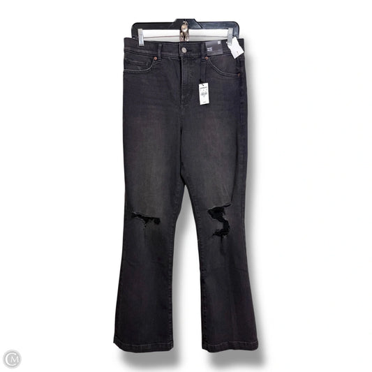 Jeans high rise 90s Boot Cut By Express In Black, Size: 8