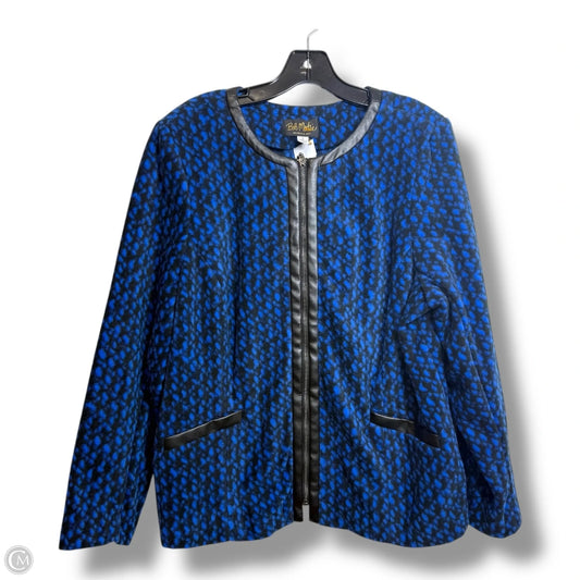 BLAZER By Bob Mackie Qvc In Blue, Size: L