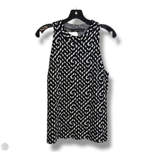 Top Sleeveless By White House Black Market In Black & White, Size: M