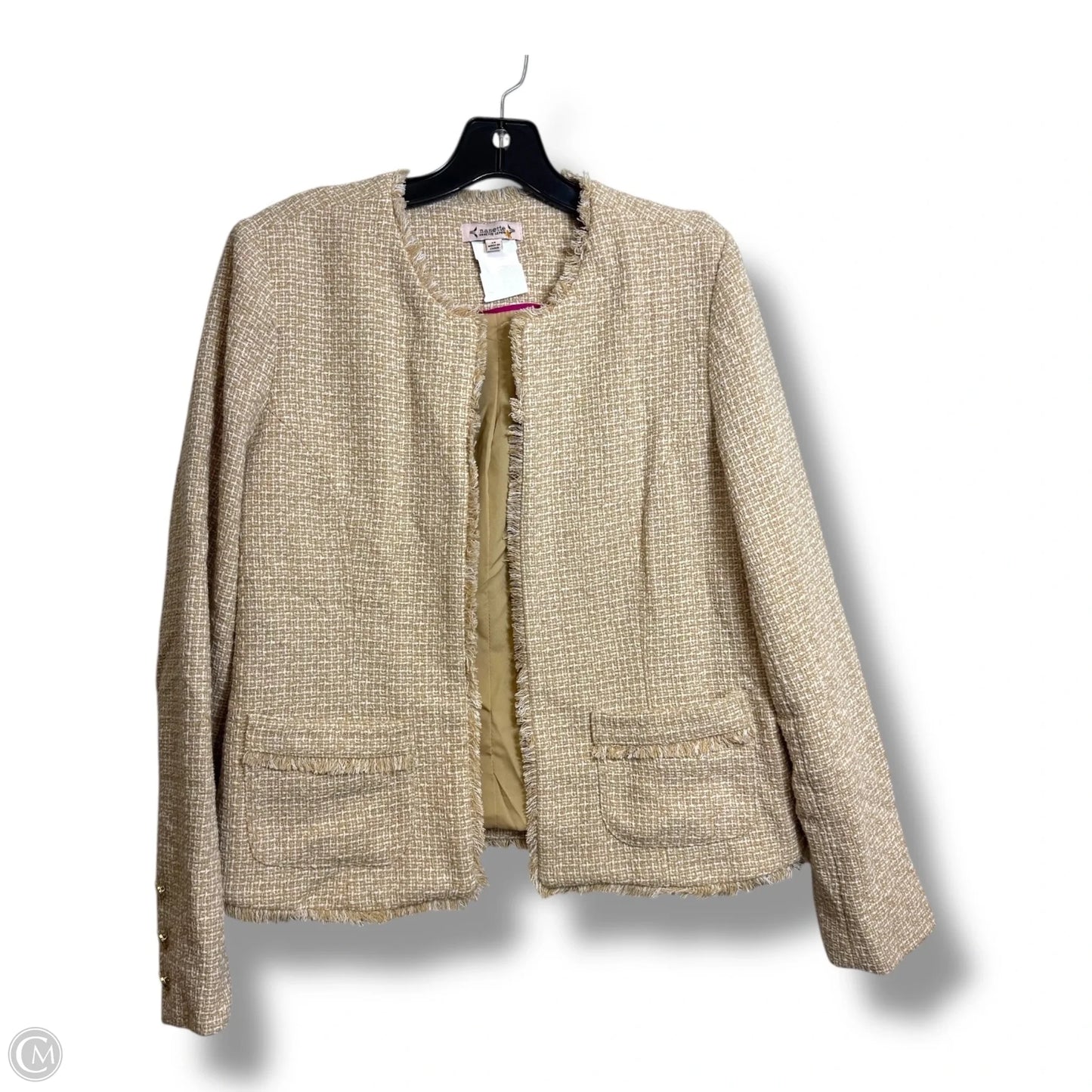 Blazer By Nanette Lepore In Tan, Size: M