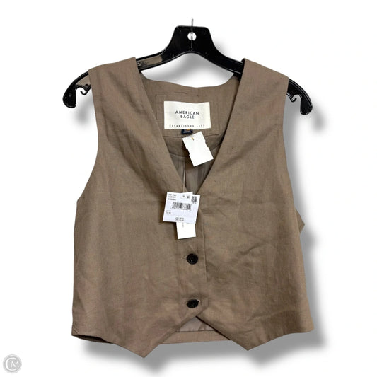 Vest Other By American Eagle In Tan, Size: M