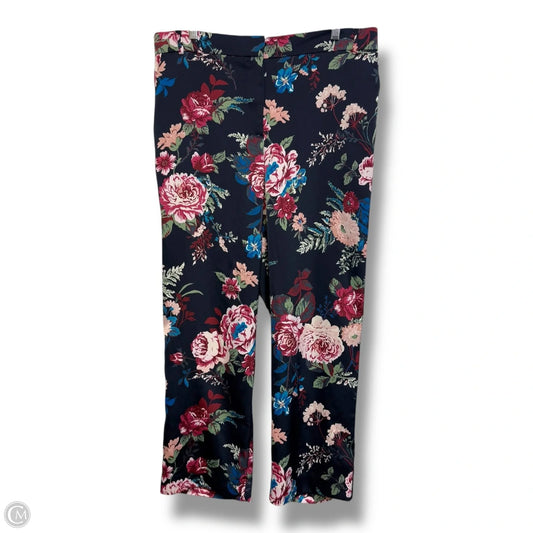 Pants Dress By Loft In Floral Print, Size: 12