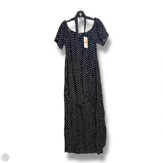 Dress Casual Maxi By Kirundo In Polkadot Pattern, Size: L