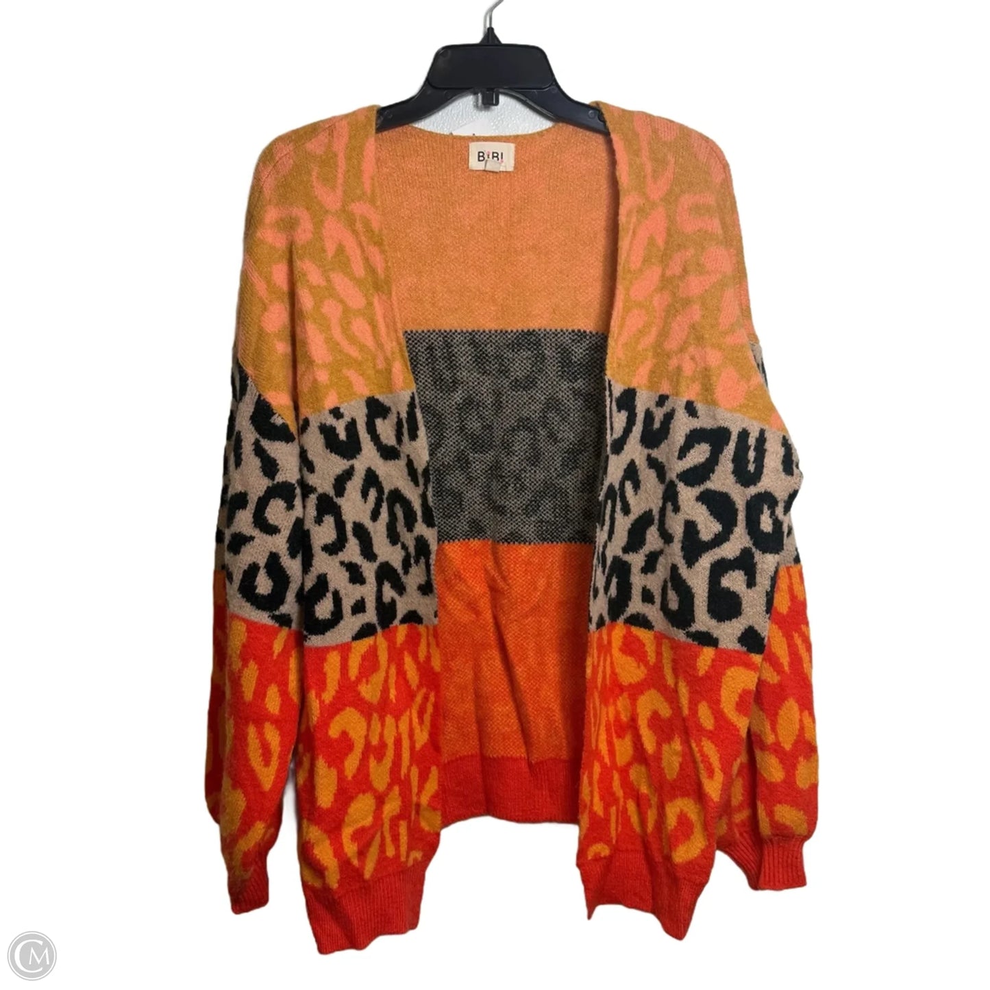 Cardigan By Bibi In Orange, Size: M