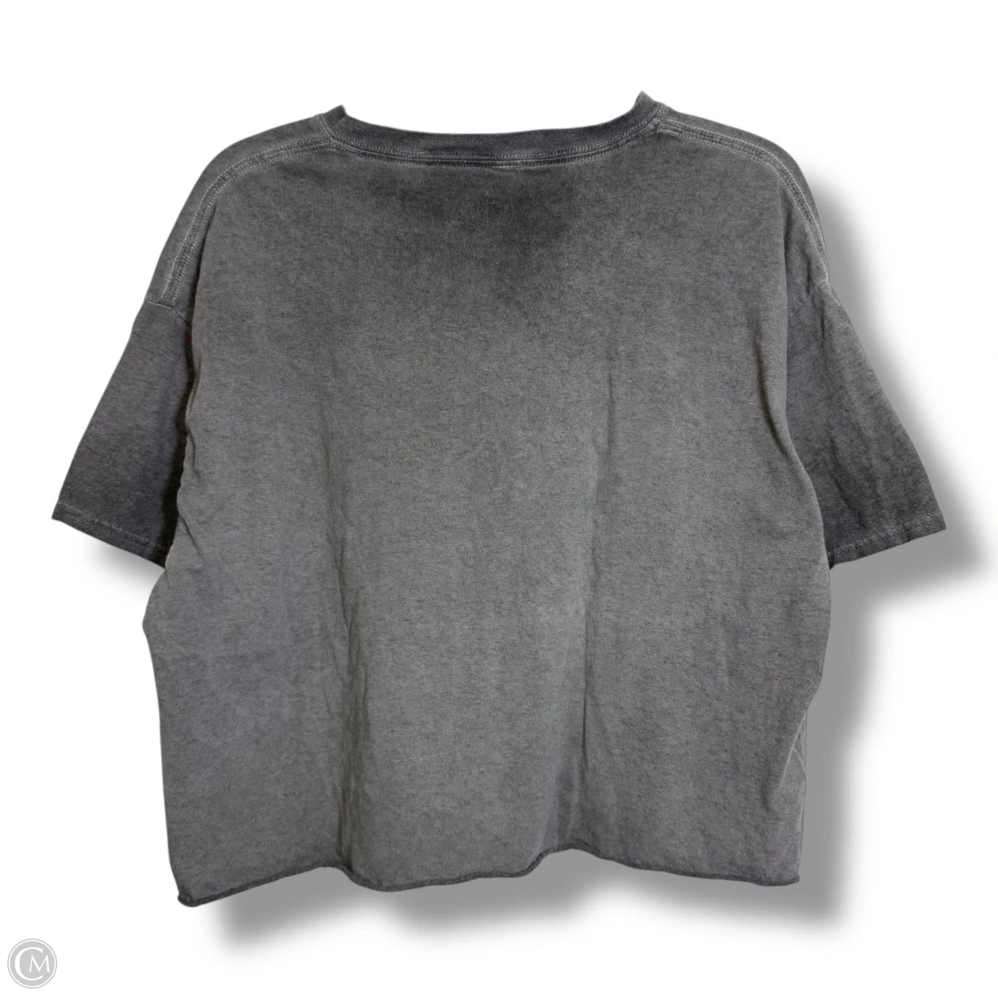 Top Short Sleeve Basic By Cmf In Grey, Size: Xl