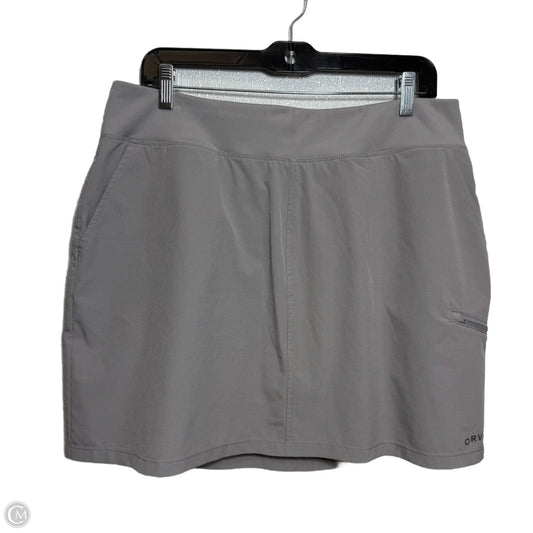 Skort By Orvis In Grey, Size: L