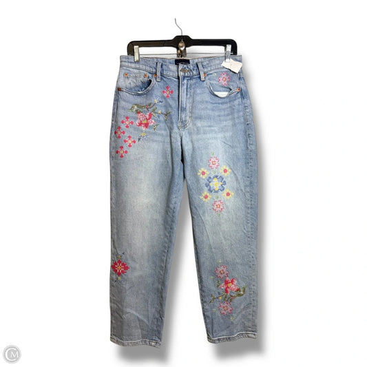 Jeans Boot Cut By Lucky Brand In Floral Print, Size: 6
