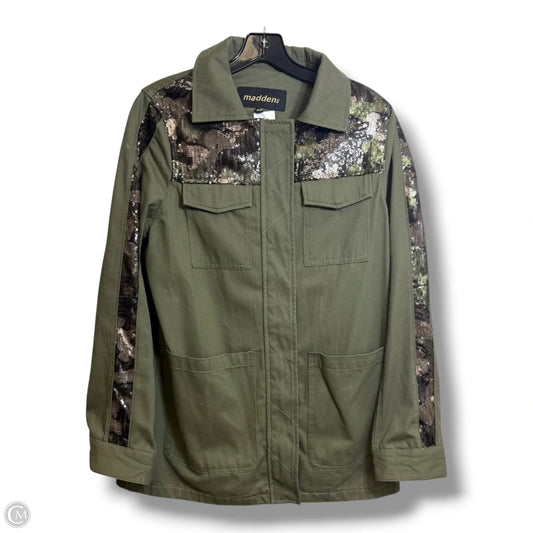 Jacket Shirt By Madden Nyc In Green, Size: M
