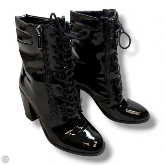 Boots Designer By Michael Kors In Black, Size: 6.5
