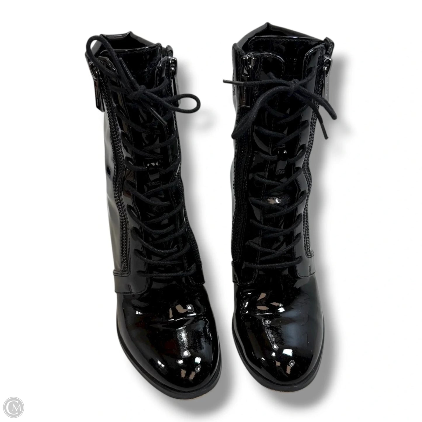 Boots Designer By Michael Kors In Black, Size: 6.5