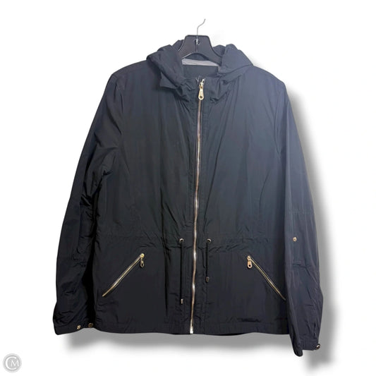 Jacket Windbreaker By Massimo Dutti In Black, Size: Xl