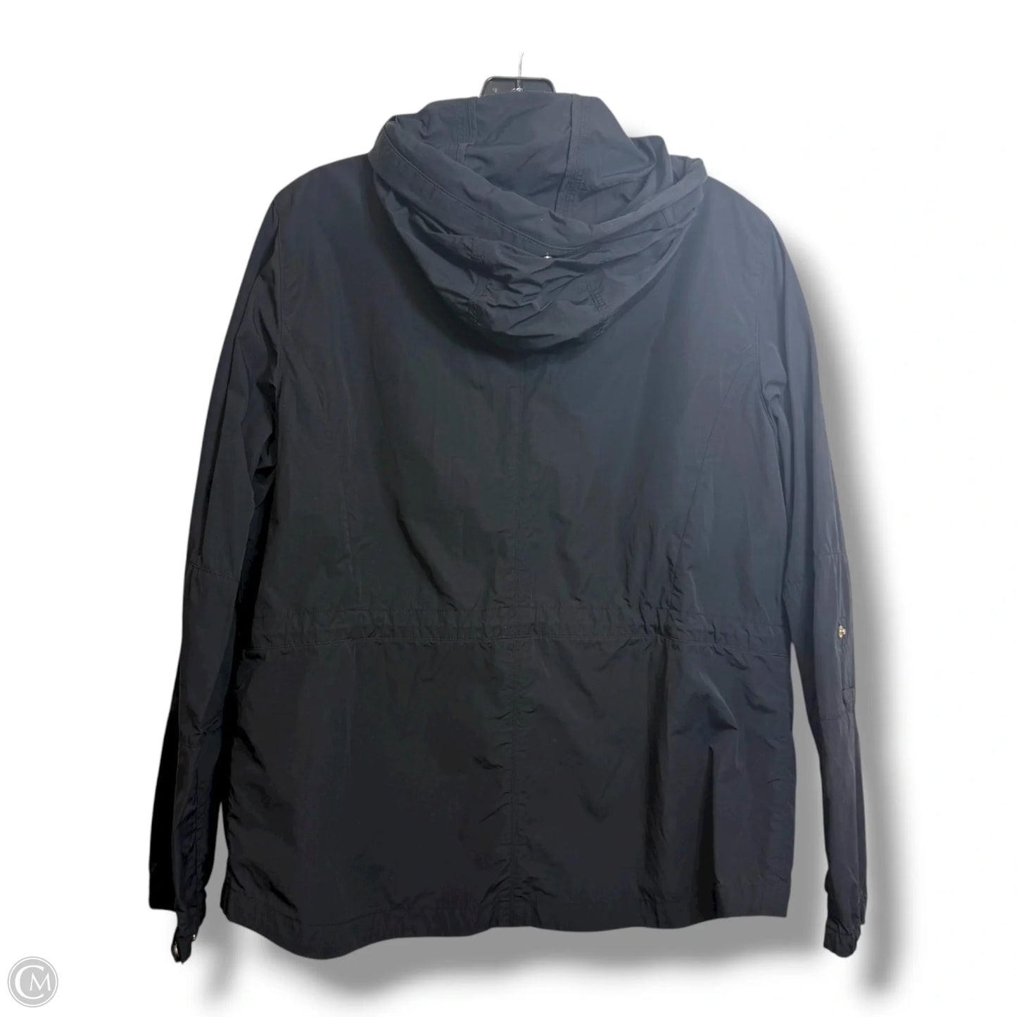 Jacket Windbreaker By Massimo Dutti In Black, Size: Xl