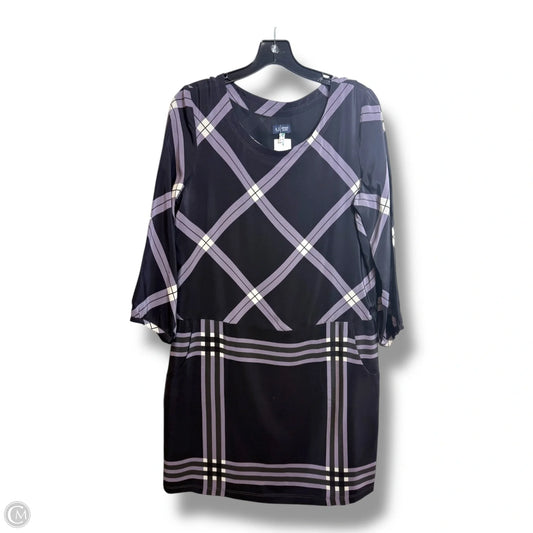 Dress Casual Short By Armani Exchange In Purple & White, Size: 8