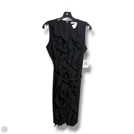 Dress Casual Short By Calvin Klein In Black, Size: 10