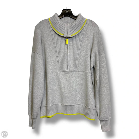 Sweater By Cynthia Rowley In Grey, Size: L