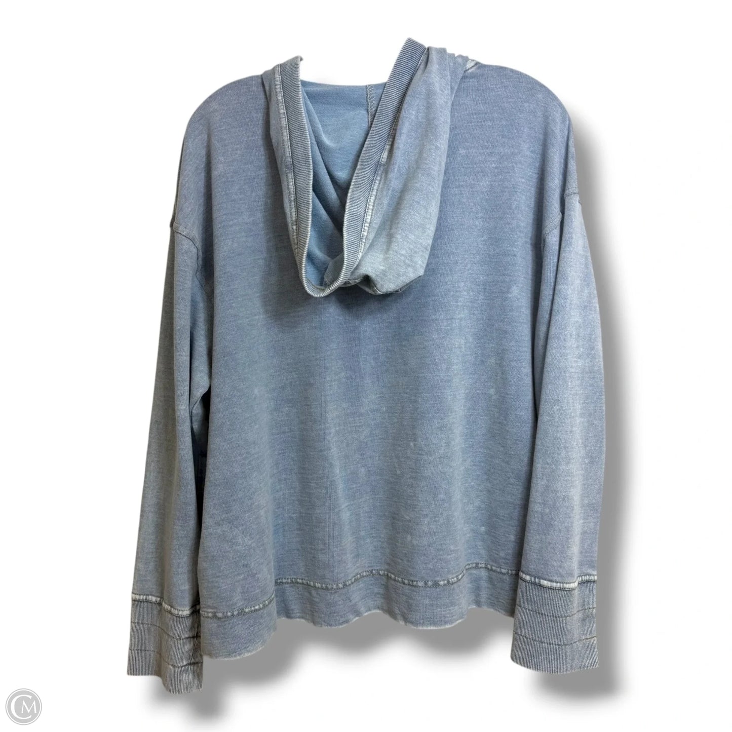 Top Long Sleeve By Jane And Delancey In Blue, Size: L