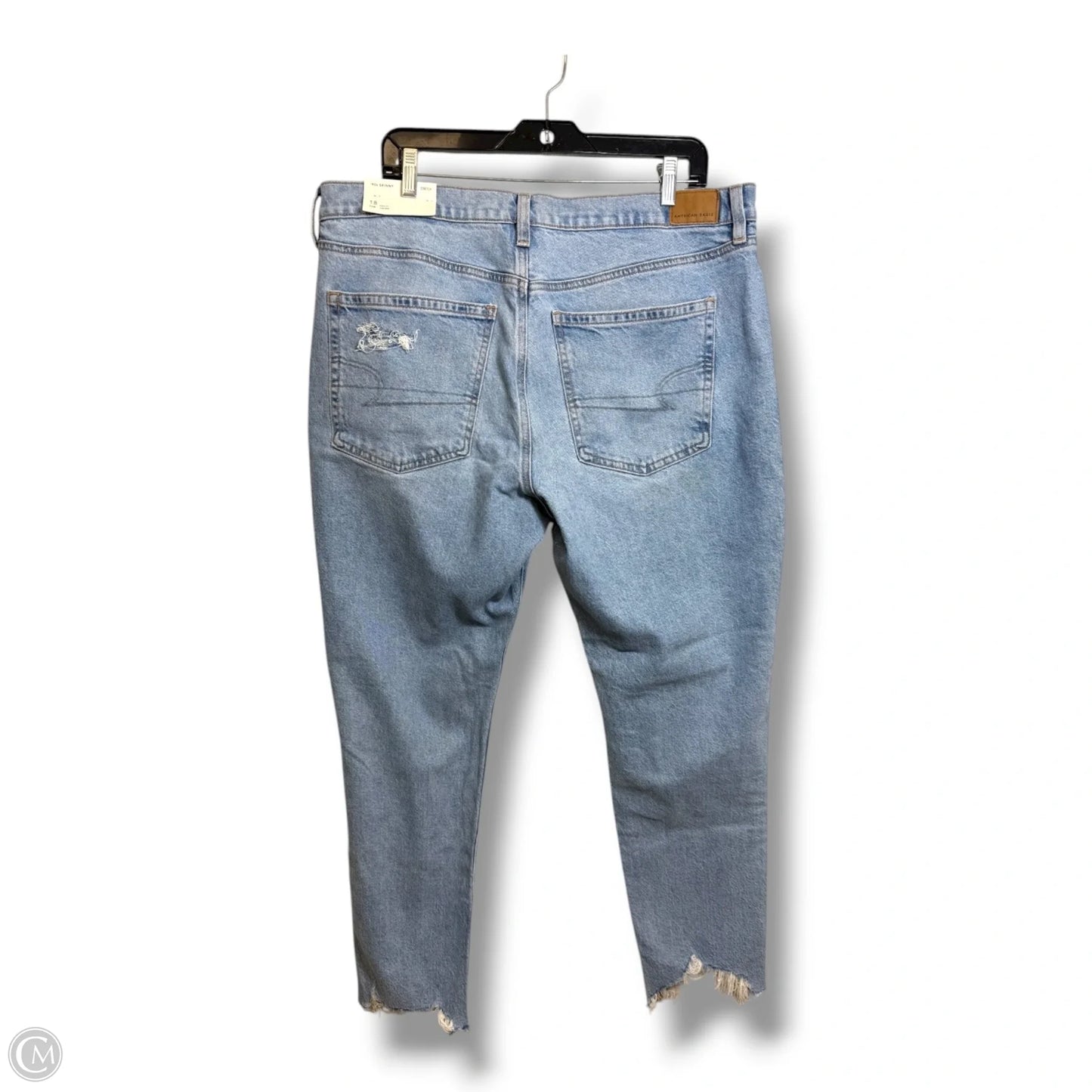 Jeans 90s skinny By American Eagle In Blue, Size: 18