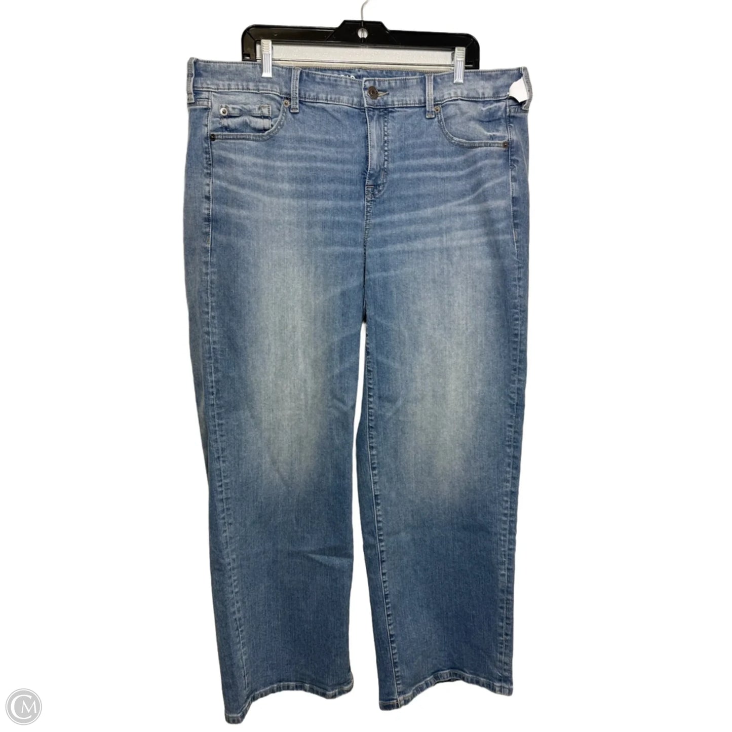 Jeans wide leg By Torrid In Blue Denim, Size: 16