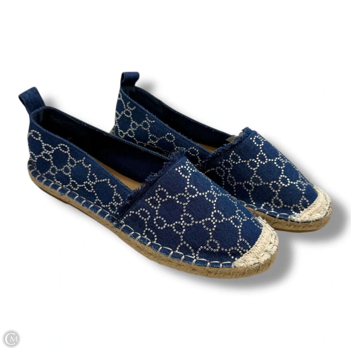 Shoes Flats By Rouge In Blue, Size: 10