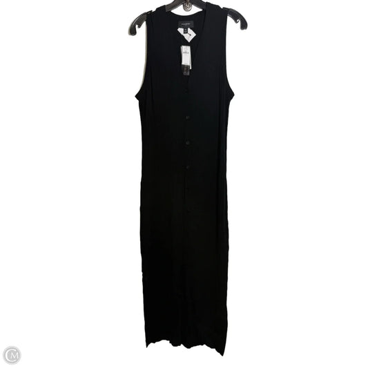 Dress Casual Maxi By Banana Republic In Black, Size: Xl