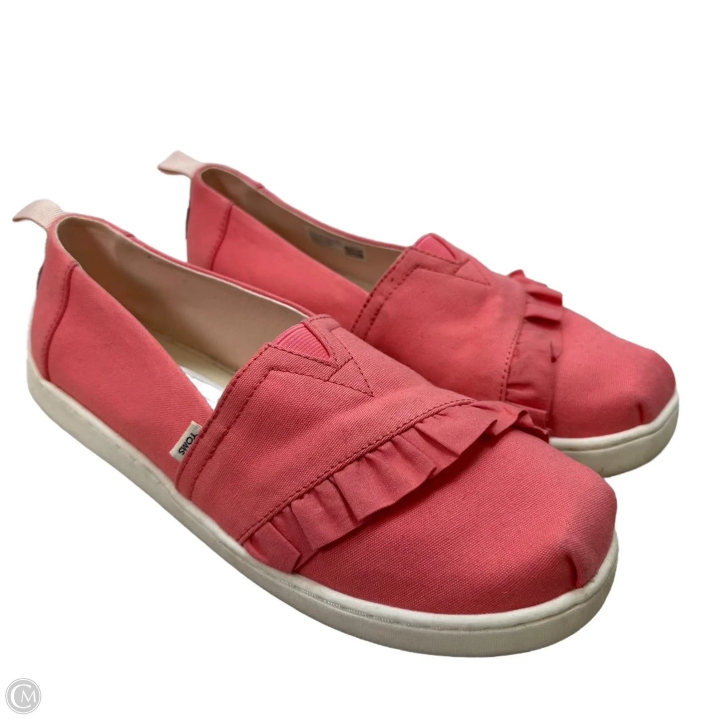 Shoes Flats By Toms In Pink, Size: 6