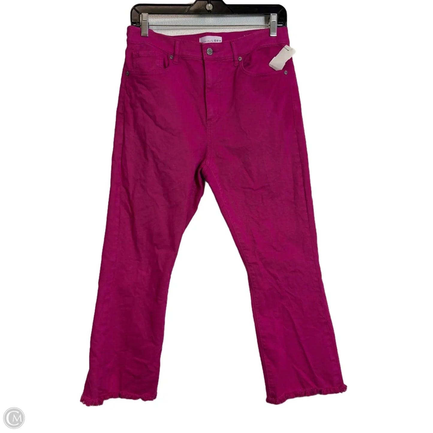 Jeans Boot Cut By Loft In Pink, Size: 6