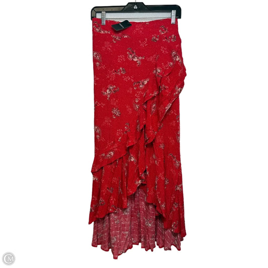 Skirt Maxi By Torrid In Red, Size: 2x
