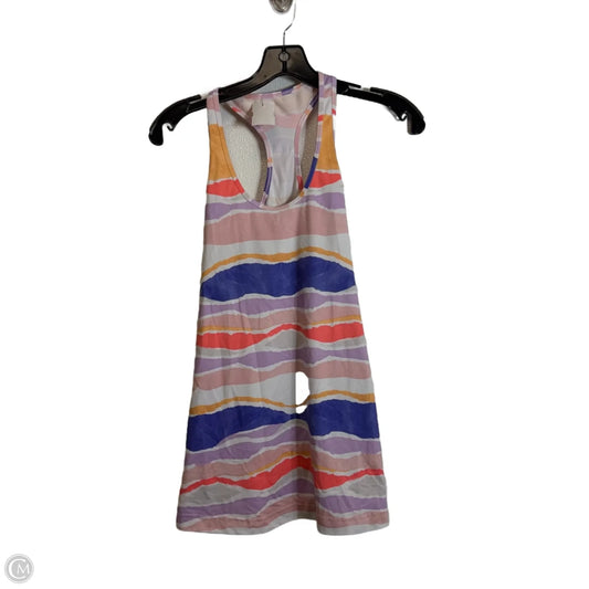 Athletic Tank Top By Lululemon In Multi-colored, Size: L