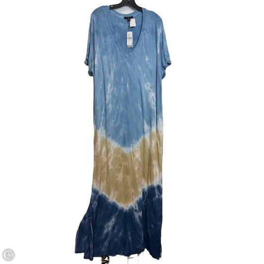Dress Casual Maxi By Lane Bryant In Tie Dye Print, Size: 18