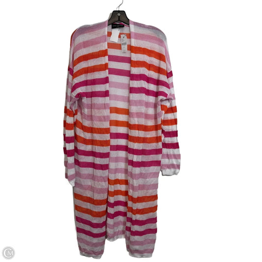 Cardigan By Lane Bryant In Striped Pattern, Size: 2x
