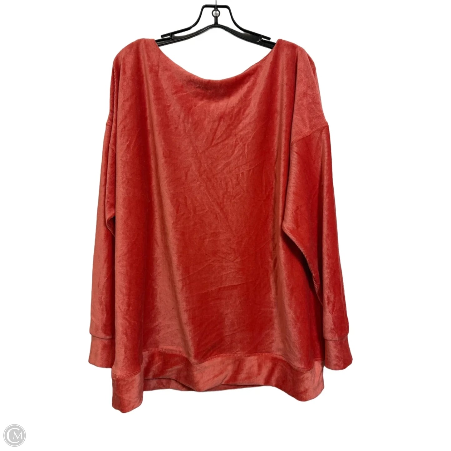 Top Long Sleeve By Lane Bryant In Orange, Size: 18/20