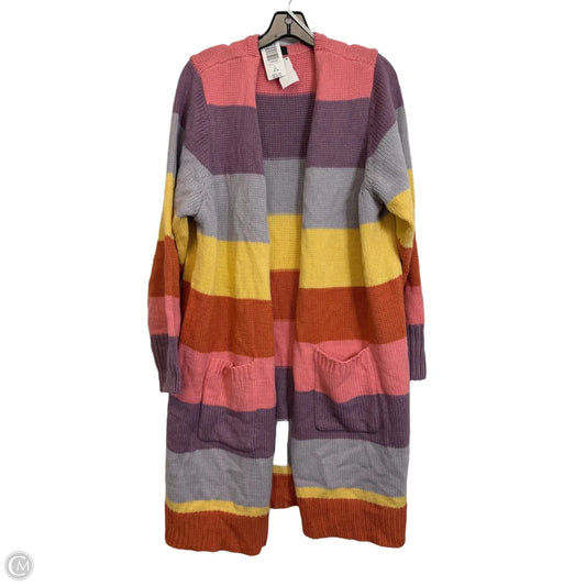 Cardigan By Torrid In Striped Pattern, Size: 2x