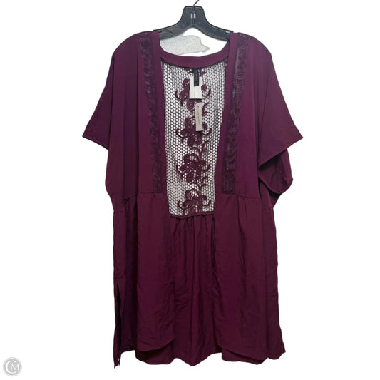 Cardigan By Lane Bryant In Purple, Size: 18/20