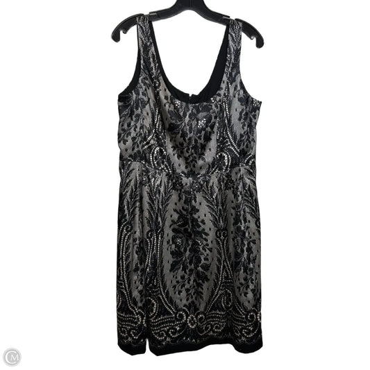 Dress Casual Short By Nine West Apparel In Black, Size: 14