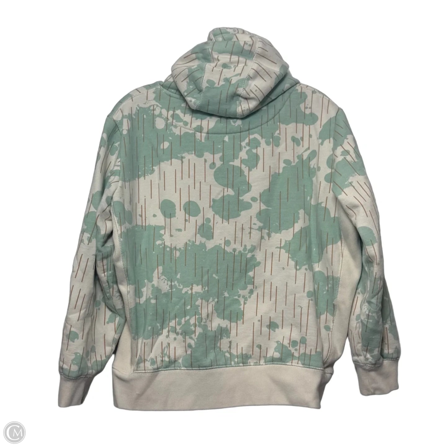 Sweatshirt Hoodie By Clothes Mentor In Tie Dye Print, Size: S