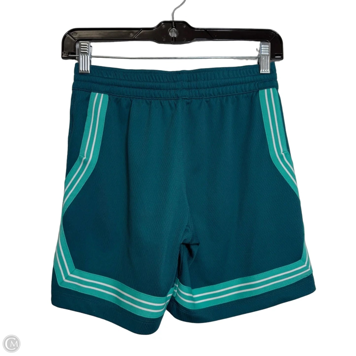 Athletic Shorts By Nike Apparel In Teal, Size: M