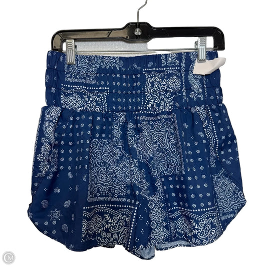 Athletic Shorts By Tcec In Blue, Size: M
