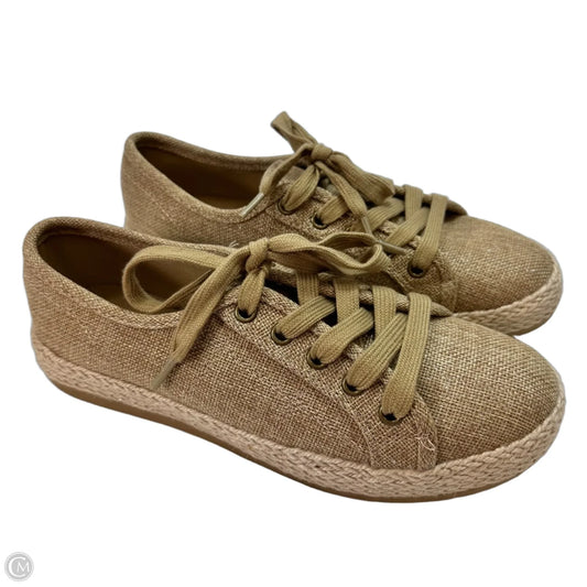 Shoes Flats By Tommy Bahama In Gold, Size: 7.5