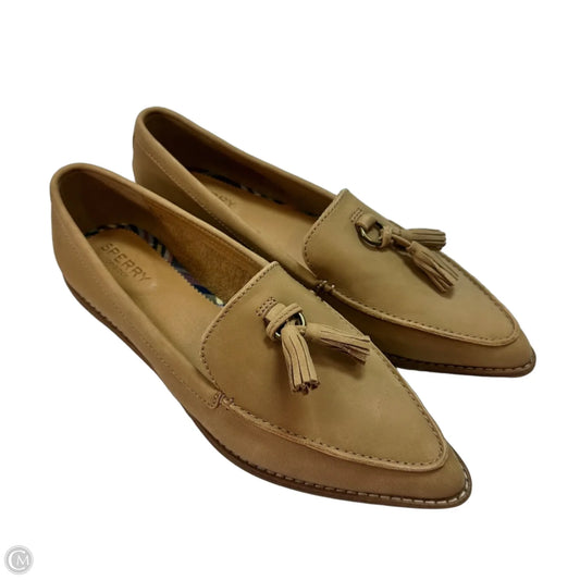 Shoes Flats By Sperry In Tan, Size: 8