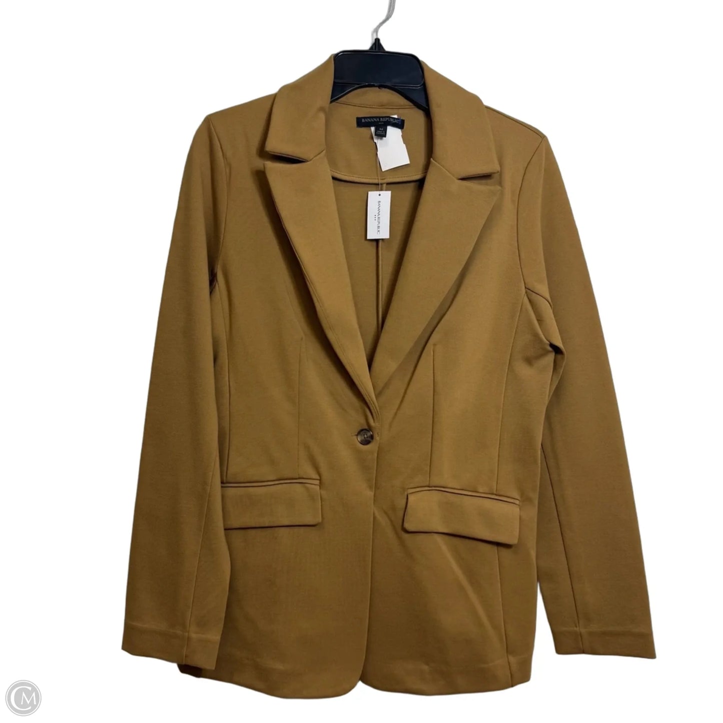 Blazer By Banana Republic In Tan, Size: M