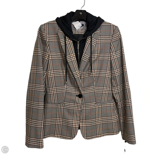Blazer By Tommy Hilfiger In Checkered Pattern, Size: 4