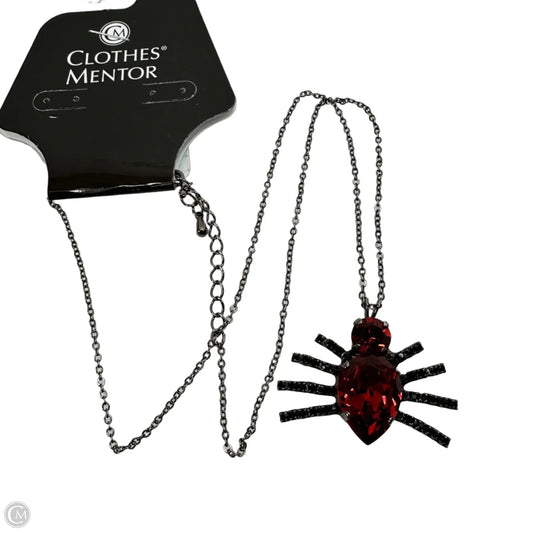 Spider Necklace Pendant By Clothes Mentor