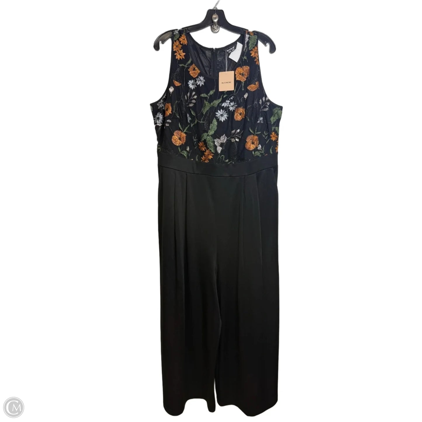 Jumpsuit By Bloomchic In Black, Size: Xl