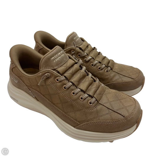 Shoes Sneakers slip ons By Skechers In Tan, Size: 10