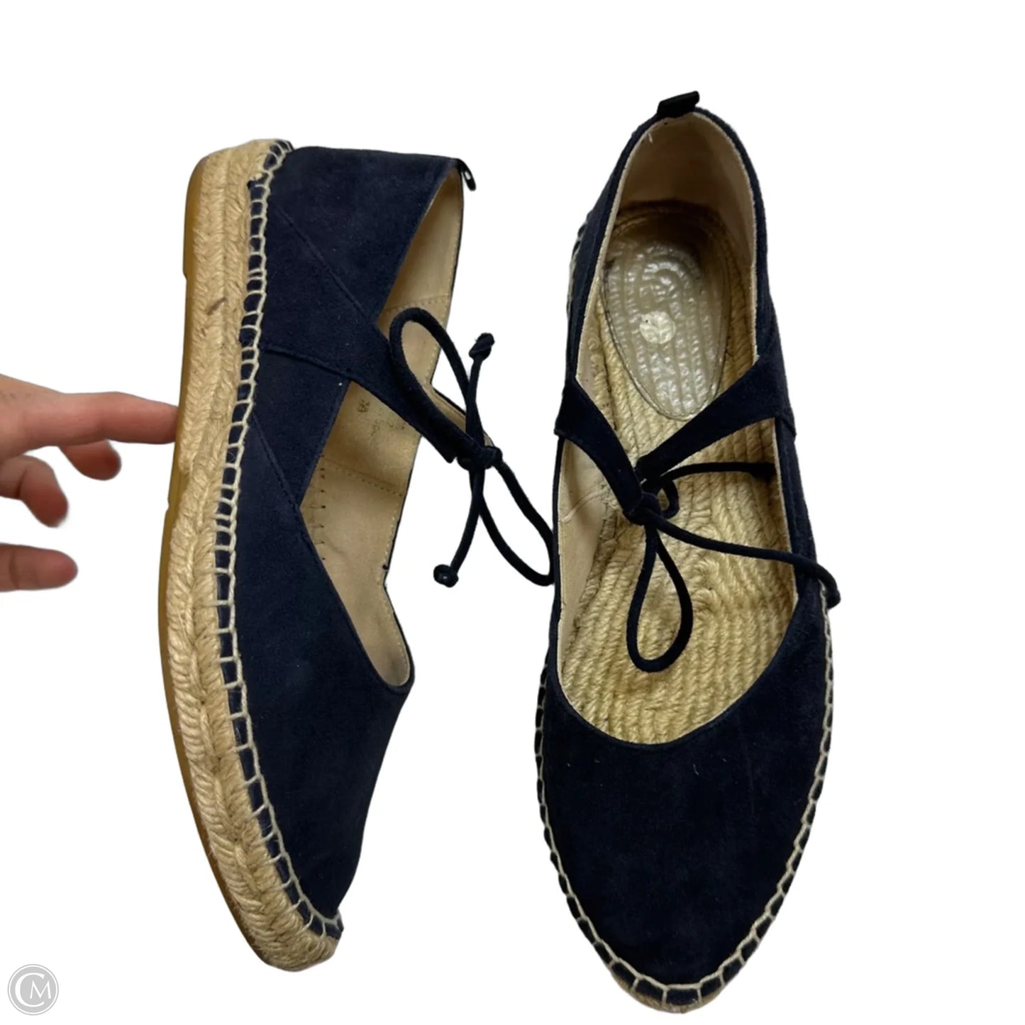 Shoes Flats By Boden In Navy, Size: 7.5