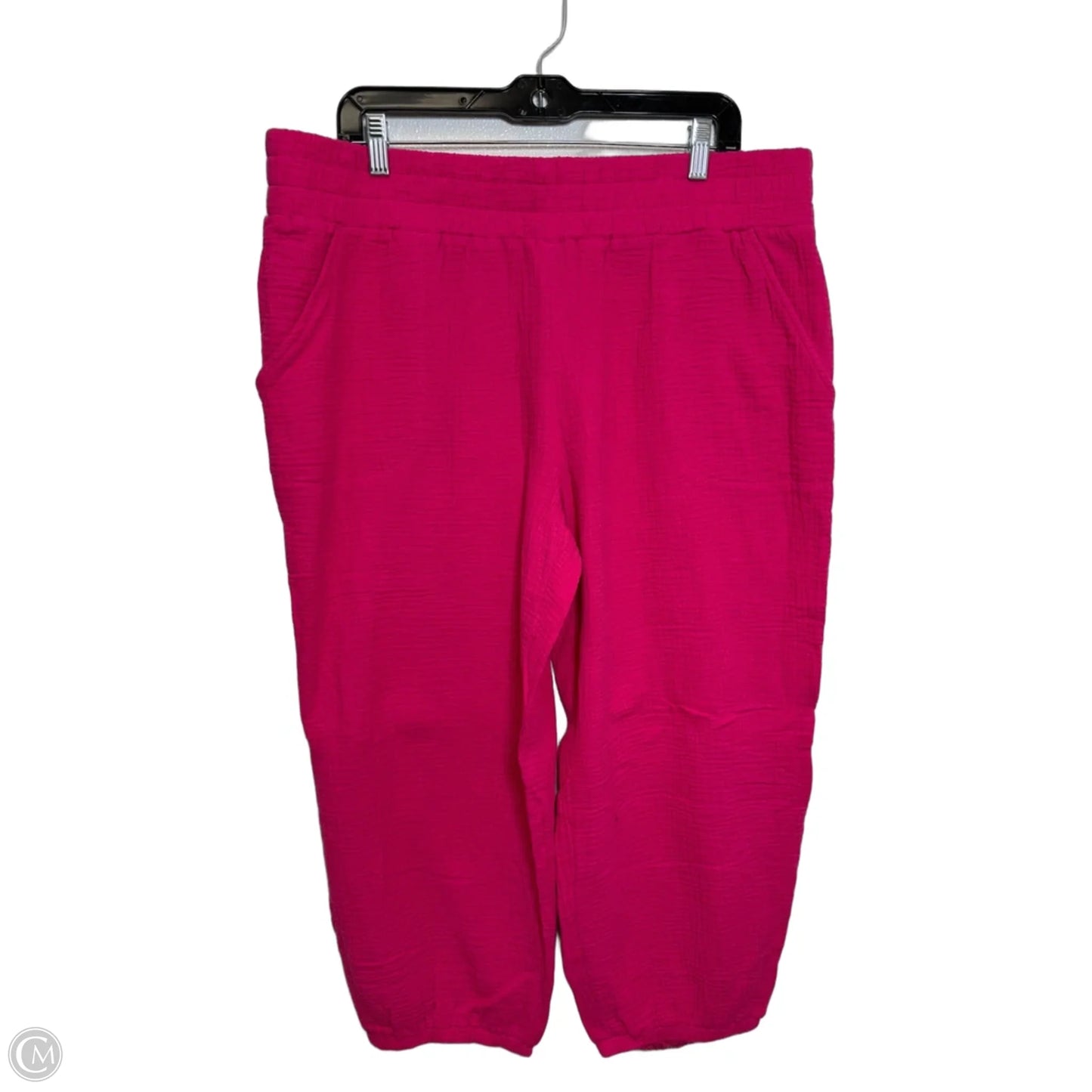 Pants Lounge By Belle By Kim Gravel In Pink, Size: L