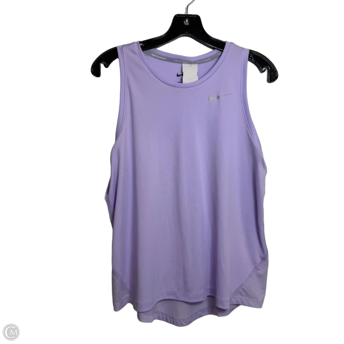 Athletic Tank Top By Nike Apparel In Purple, Size: L