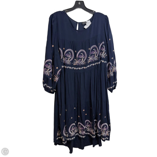 Dress Casual Short By Clothes Mentor In Navy, Size: L