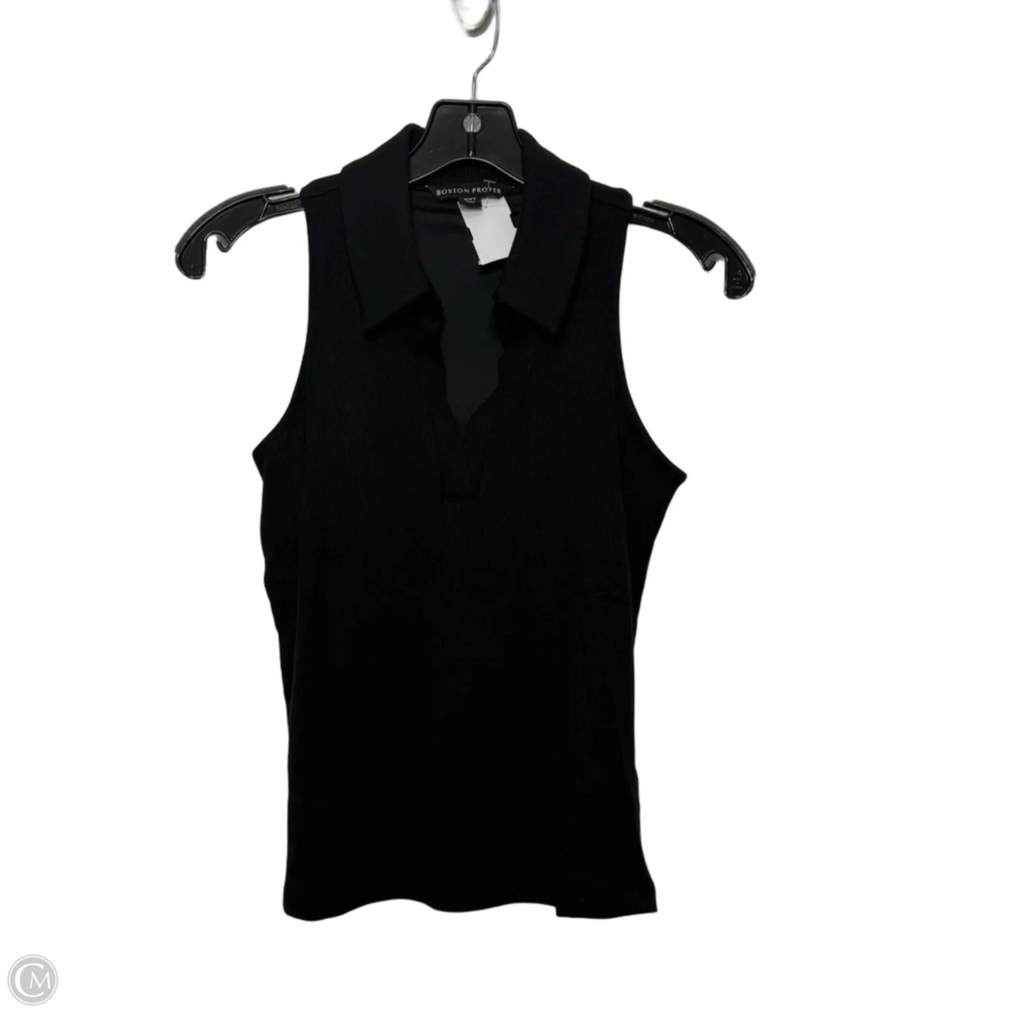 Top Sleeveless By Boston Proper In Black, Size: S